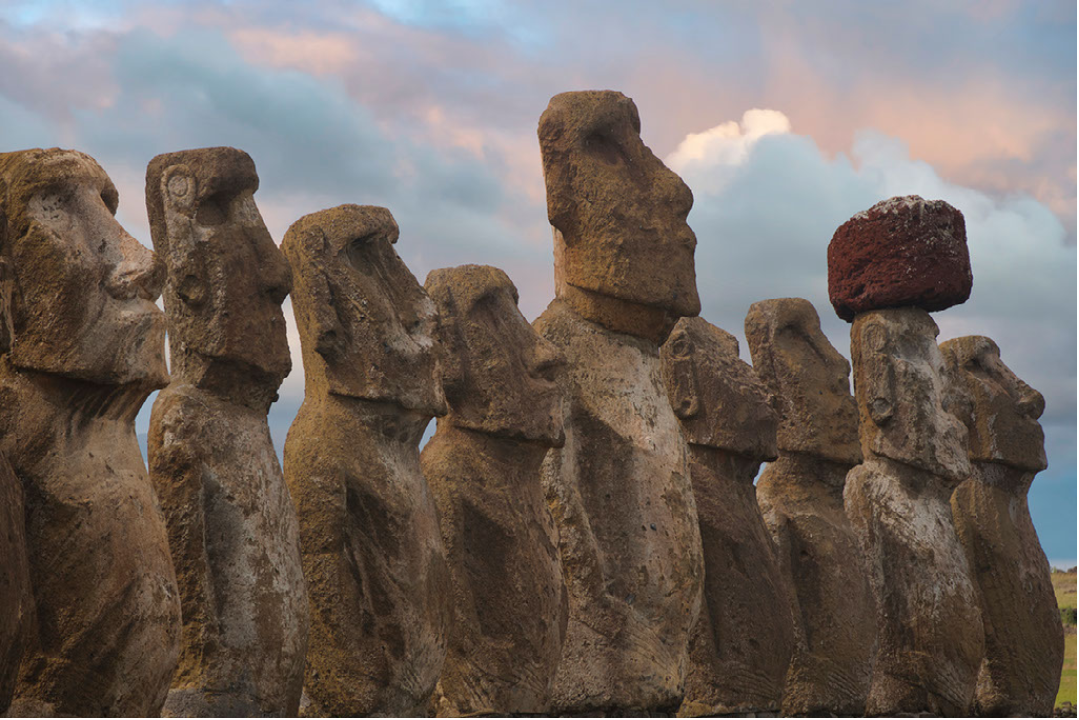 Easter Island Heads - Rapa Nui, Chile