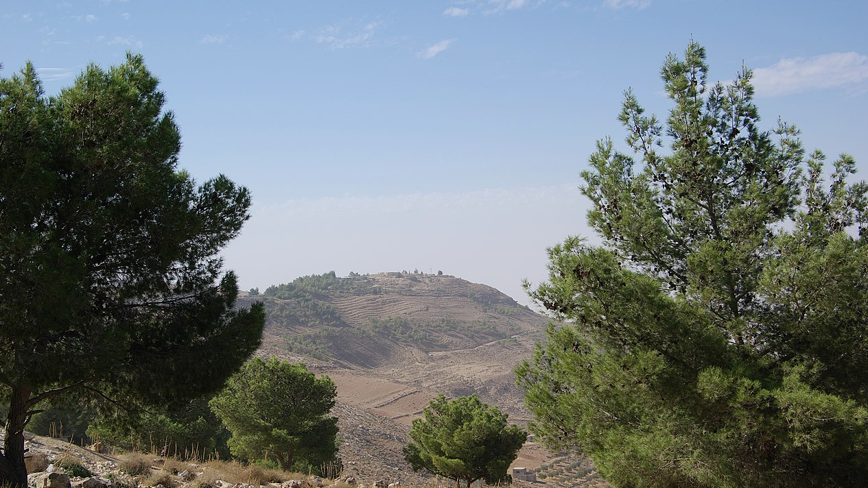 East view from Mount Nebo Jordan