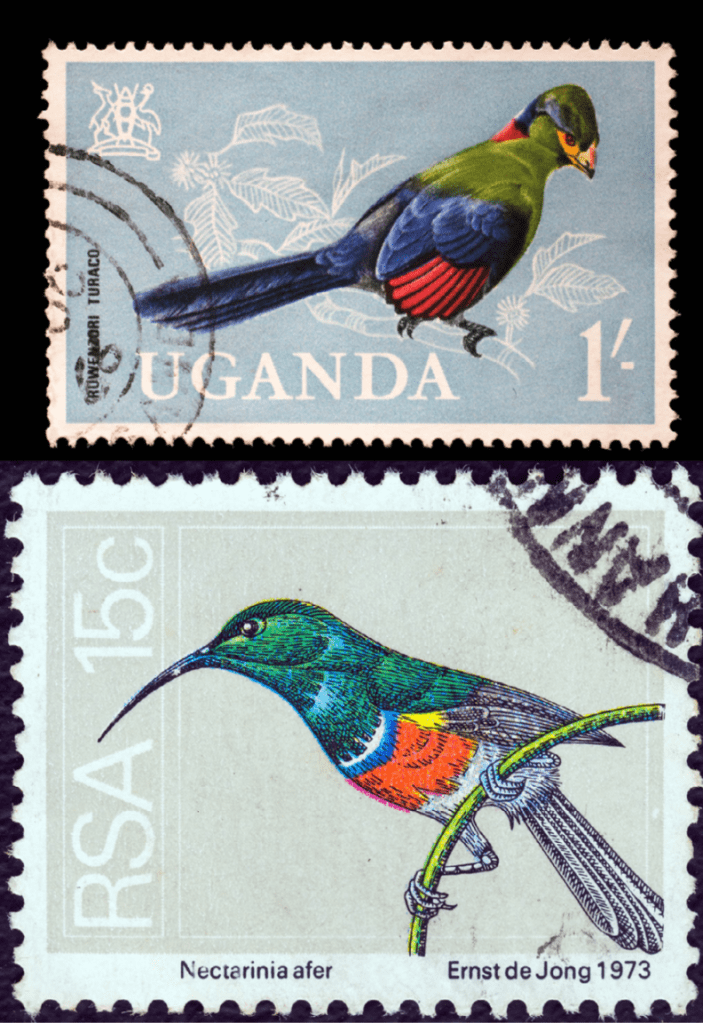 Ugandan stamps