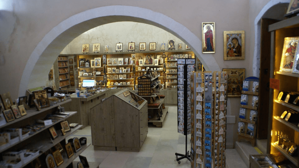 Arkadi Monastery Rethymnon gift shop