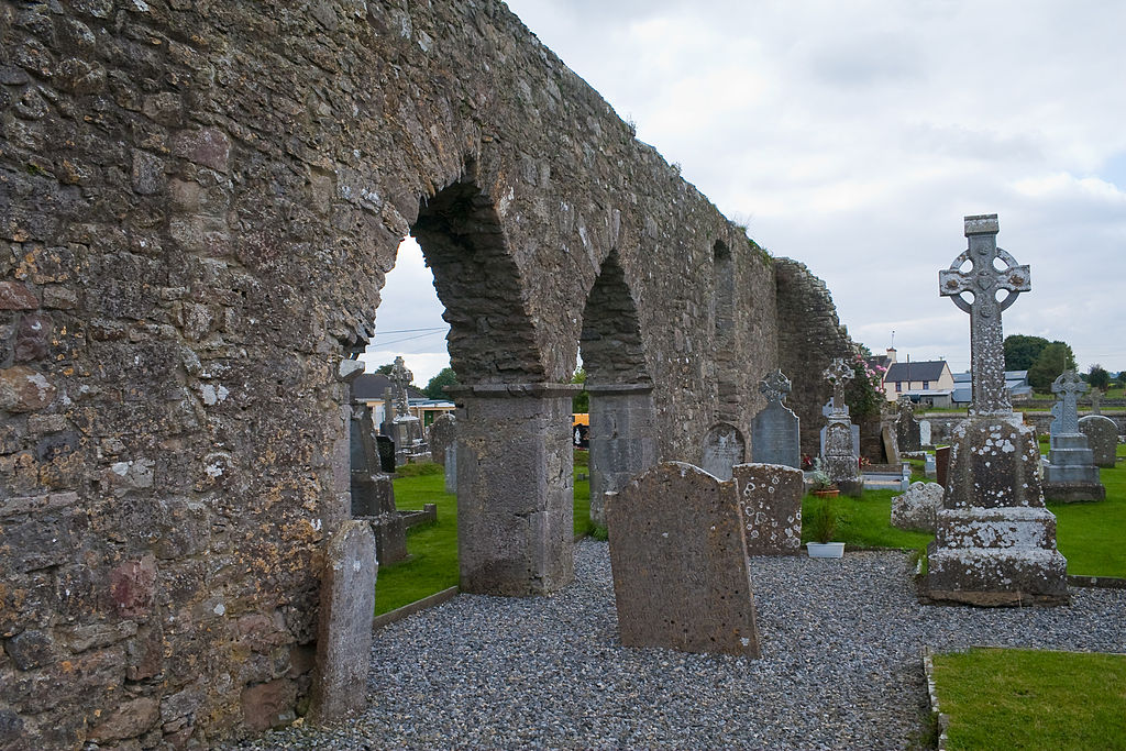 Kinalehin Friary arches