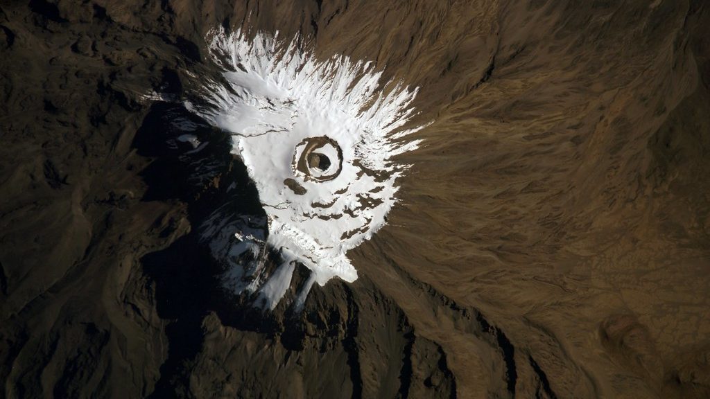 Aerial View of Kilimanjaro Tanzania