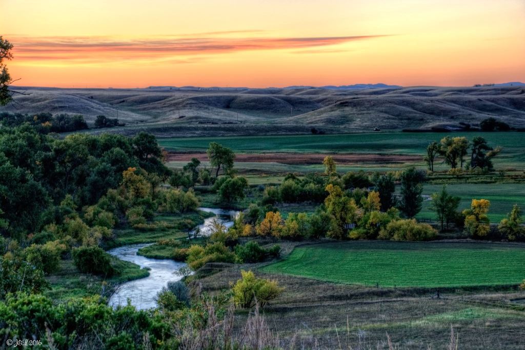 Belle Fourche River - Devils Tower National Monument Wy