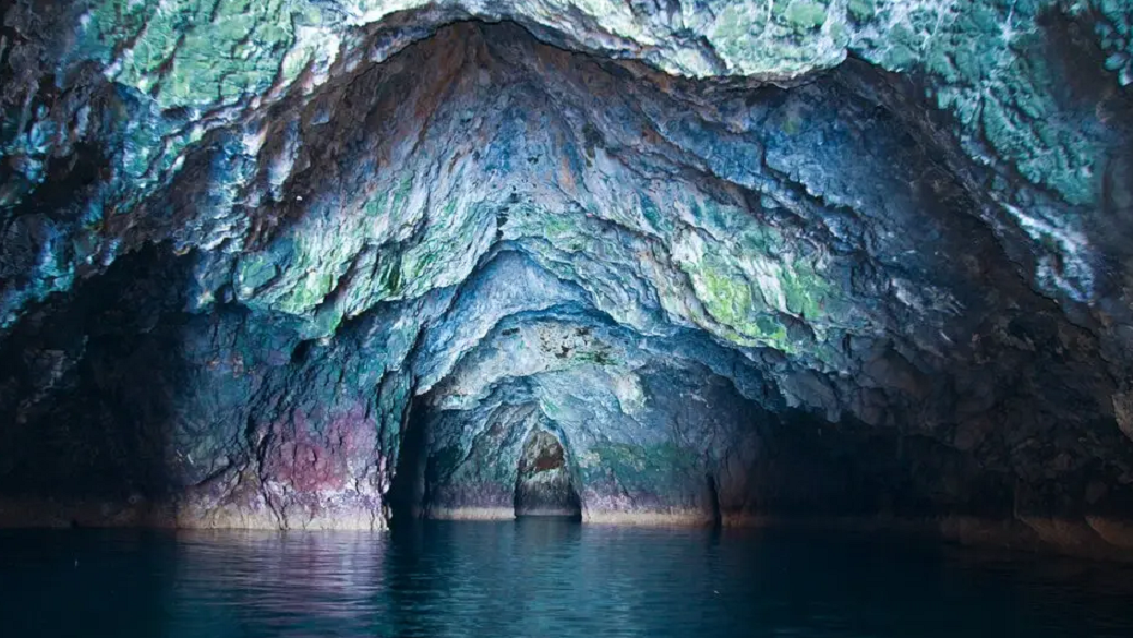 Painted cave