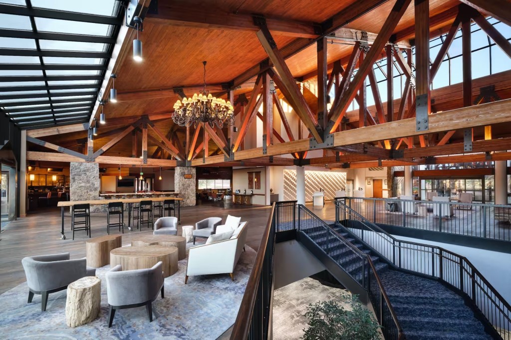 Cheyenne Mountain Golf Resort— Colorado Springs, Colorado - interior lobby