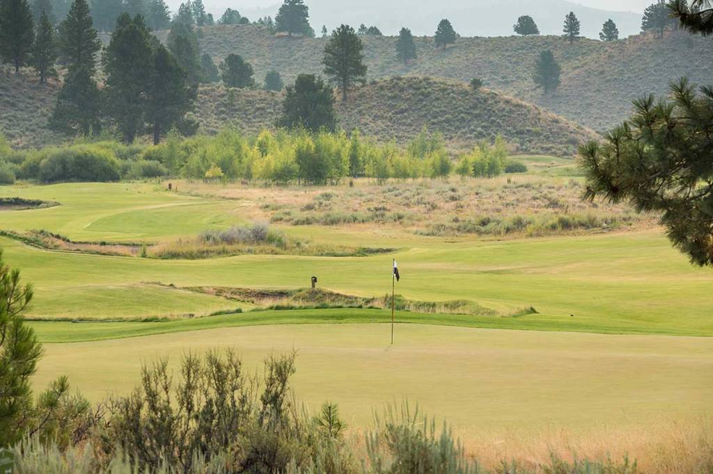 The Retreat Links and Spa at Silvie's Valley Ranch- Seneca, Oregon- Hankin's golf course