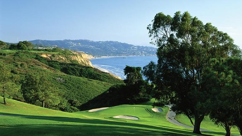 THE LODGE AT TORREY PINES La Jolla, California - exterior golf course view